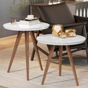 Ver imagem 3 de Mesa de Centro e Lateral Redonda 45cm MDF Madri