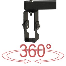 SUPORTE PROJETOR DATASHOW  PAREDE BRAÇO 40 CM PRETO - 5