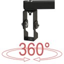 Ver imagem 5 de SUPORTE PROJETOR DATASHOW PAREDE BRAÇO 40 CM PRETO