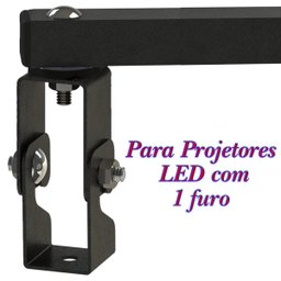 SUPORTE PROJETOR DATASHOW  PAREDE BRAÇO 40 CM PRETO - 4