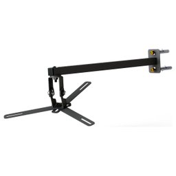SUPORTE PROJETOR DATASHOW  PAREDE BRAÇO 40 CM PRETO - 1