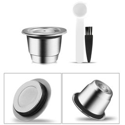 Kit 2 Cápsulas Nespresso Em Inox Reutilizáveis + Acessórios - 2