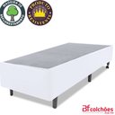 Ver imagem 7 de Cama Box Solteiro Colchão Mola Ensacada e Pillow top de Espuma Viscoelástico 88x188x6cm Smart Spring