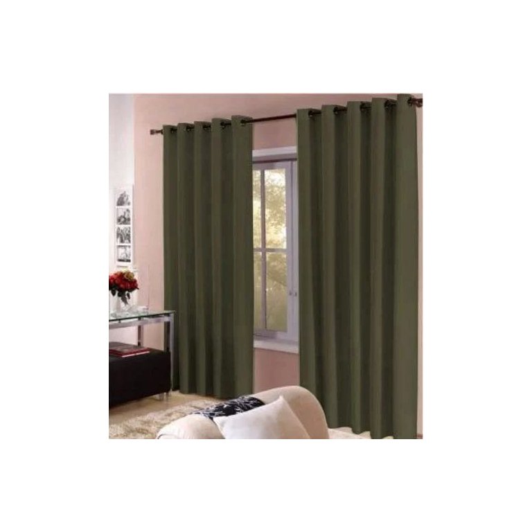 Cortina Para Janela Barcelona 3,00x 2,50  Admirare - Avelã