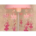 Ver imagem 7 de Abajur Infantil Bailarinas Luminária Quarto Bebê Menina Rosa