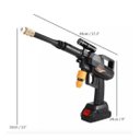 Ver imagem 3 de Lavadora Portátil Alta Pressão 1000w - 2 Baterias 36v