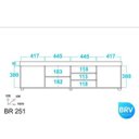 Ver imagem 2 de Rack para Tv até 55 Polegadas Frame Brv Móveis