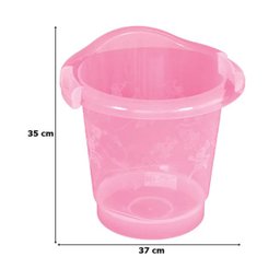 Ofuro Banheira Balde Rosa Para Banho do Bebê Burigotto - 4 Ofuro Banheira Balde Rosa Para Banho do Bebê Burigotto - 4