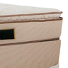 Colchão Casal Luckspuma Cloud Bege Molas Ensacadas Pillow Top 1,38x1,88x0,32 Conforto e Estabilidade - 3