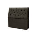 Ver imagem 2 de Cabeceira Baú de Cama Box Madeira Estofada Casal Madri:brida