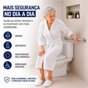 Ver imagem 5 de Barras de Apoio 80cm Aço Inoxidável Polido Barra de Apoio para Box Banheiro Idoso Premium