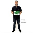 Ver imagem 2 de Quadro Decorativo Floral Folha Palmada Verde em Moldura Caixa TaColado Moldura Caixa 3cm Branca sem