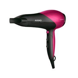 Secador de Cabelo Arno Power Dry 220V + Nomad Bivolt Rosa - 3