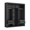 Ver imagem 3 de Closet Casal Premium 8 Gavetas Amoudi Móveis