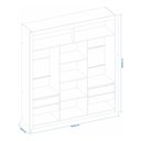 Ver mais imagens de Closet Casal Premium 8 Gavetas Amoudi Móveis