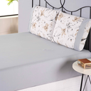 Ver imagem 2 de Jogo de Lençol Simples Encantare Roupa de Cama Casal King Size Percal 180 Fios Estampado Ponto Palit