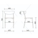 Ver imagem 2 de Cadeira Fixa Bit - Base Preta