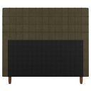 Ver imagem 4 de Cabeceira Cama Box Solteiro Parisis 90Cm Veludo Marrom