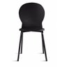 Cadeira Fixa Luna Preta - 2
