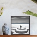 Ver imagem 1 de Quadro Rio de Janeiro Bicicleta - 33x33cm - com Vidro: Moldura Branca