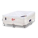 Ver imagem 3 de Cama Box + Colchão Queen Size Castor Gold Star Vitagel Euro One Face 158x198x80