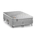 Ver imagem 1 de Cama Box + Colchão King Size Castor Premium Gel One Face Prata 193x203x72