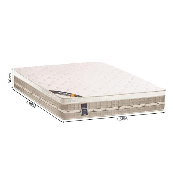 Colchão Queen Castor Premium Tecnopedic 158x198x30 - 4