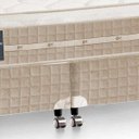 Ver imagem 4 de Cama Box Queen Bipartido 72x158x198cm Premium Tecnopedic One Face Castor