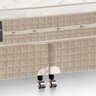 Cama Box Queen Bipartido 72x158x198cm Premium Tecnopedic One Face Castor - 4