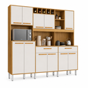 Ver imagem 1 de Kit de Cozinha Milano 11 Portas 2 Gavetas e Nichos Fiorello
