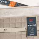Ver imagem 3 de Cama Box + Colchão Solteiro Castor Premium Tecnopedic One Face Bege 88x188x70