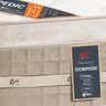 Cama Box + Colchão Solteiro Castor Premium Tecnopedic One Face Bege 78x188x70 - 3