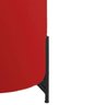 Puff Thor Pé de Ferro - Base Preta - 52cm X 43cm - Vermelho - 4