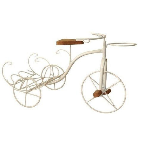 Bicicleta de Jardim Uai Artesanatos Decorativo Rustico Artesanal Colorida