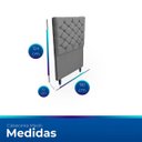 Ver imagem 6 de Cabeceira Estofada para Cama de Solteiro 90 Madri Suede