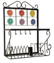 Ver imagem 2 de Paneleiro 50cm Uai Artesanatos Rustico Artesanal Ferro e Madeira Preto e Marrom