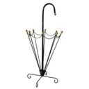 Ver imagem 3 de Porta Guarda Chuva Uai Artesanatos Rustico Artesanal Ferro e Bolinhas de Madeira Colorido