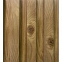 Ver imagem 4 de Painel Ripado em Placa 12,22x285cm (1,73m²) WPC Marrom/Avelã Casa Grassi