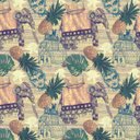 Ver imagem 1 de Papel de Parede Adesivo Vintage Retrô Vinílico - N4694