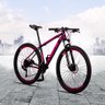 Bicicleta Aro 29 Quadro 15 Alumínio 27v Shimano Alivio Freio Hidráulico Vega Preto/Rosa - - 2