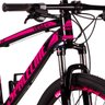 Bicicleta Aro 29 Quadro 15 Alumínio 27v Shimano Alivio Freio Hidráulico Vega Preto/Rosa - - 7