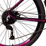 Bicicleta Aro 29 Quadro 15 Alumínio 27v Shimano Alivio Freio Hidráulico Vega Preto/Rosa - - 8