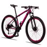 Bicicleta Aro 29 Quadro 15 Alumínio 27v Shimano Alivio Freio Hidráulico Vega Preto/Rosa - - 1