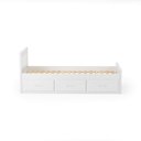 Ver imagem 2 de Cama King Size 06 Gavetas Madeira Maciça Branco