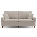 Ver imagem 5 de Sofá Living 3 Lugares 180cm com Almofadas Veras D05 Bouclê Bege - Mpozenato