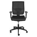Ver imagem 2 de Cadeira Escritório Giratória Nr-17 Diretor Atenas Or Design Tela Mesh Preto Base Rodízio Nylon