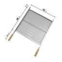 Ver imagem 6 de Grelha Tela Moeda De Aço Inox 50X48 Forte Resistente Cm