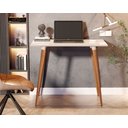 Ver imagem 1 de Escrivaninha Mesa de Notebook Retrô Classic Off White