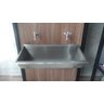 Lavatório Coletivo Inox 1,00 M - Construinox - 2