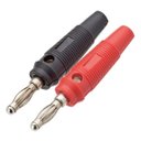 Ver imagem 1 de Pino Banana Profissional Pr/vm (par) - Emb 05 Pares - Tebera